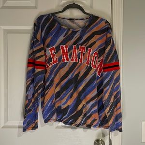 P.E Nation Tie Dye Long Sleeve Tee